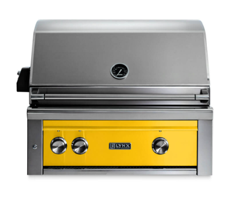 30" Professional Built-In Grill - All Trident IR Burner with Rotisserie