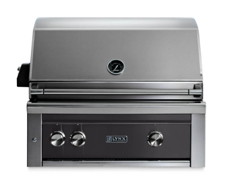 30" Professional Built-In Grill - All Trident IR Burner with Rotisserie