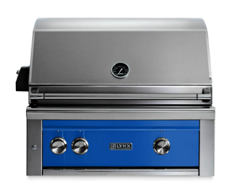 30" Professional Built-In Grill - All Trident IR Burner with Rotisserie