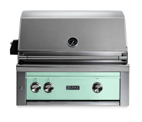 30" Professional Built-In Grill - All Trident IR Burner with Rotisserie