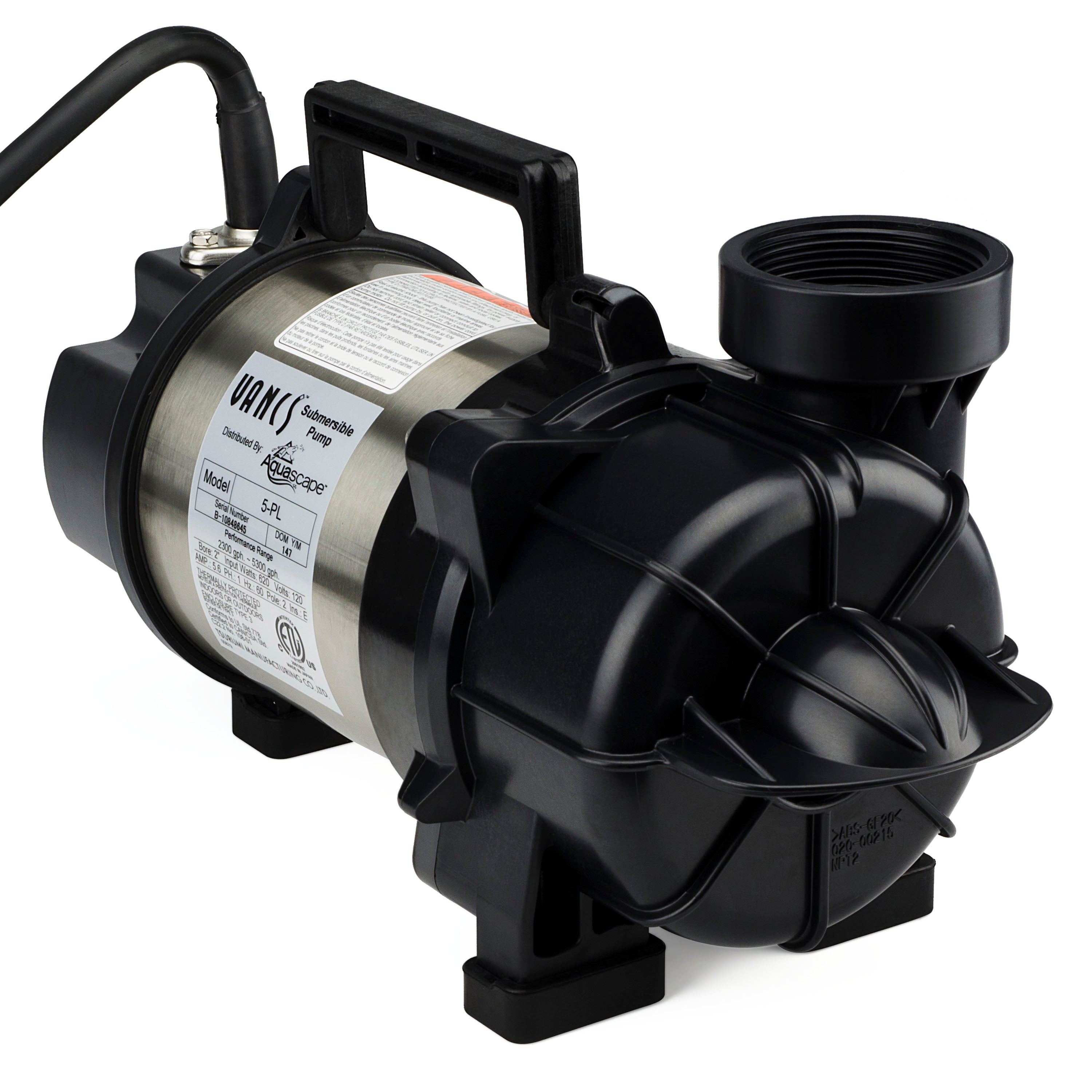 PL and PN Solids-Handling Pond Pumps