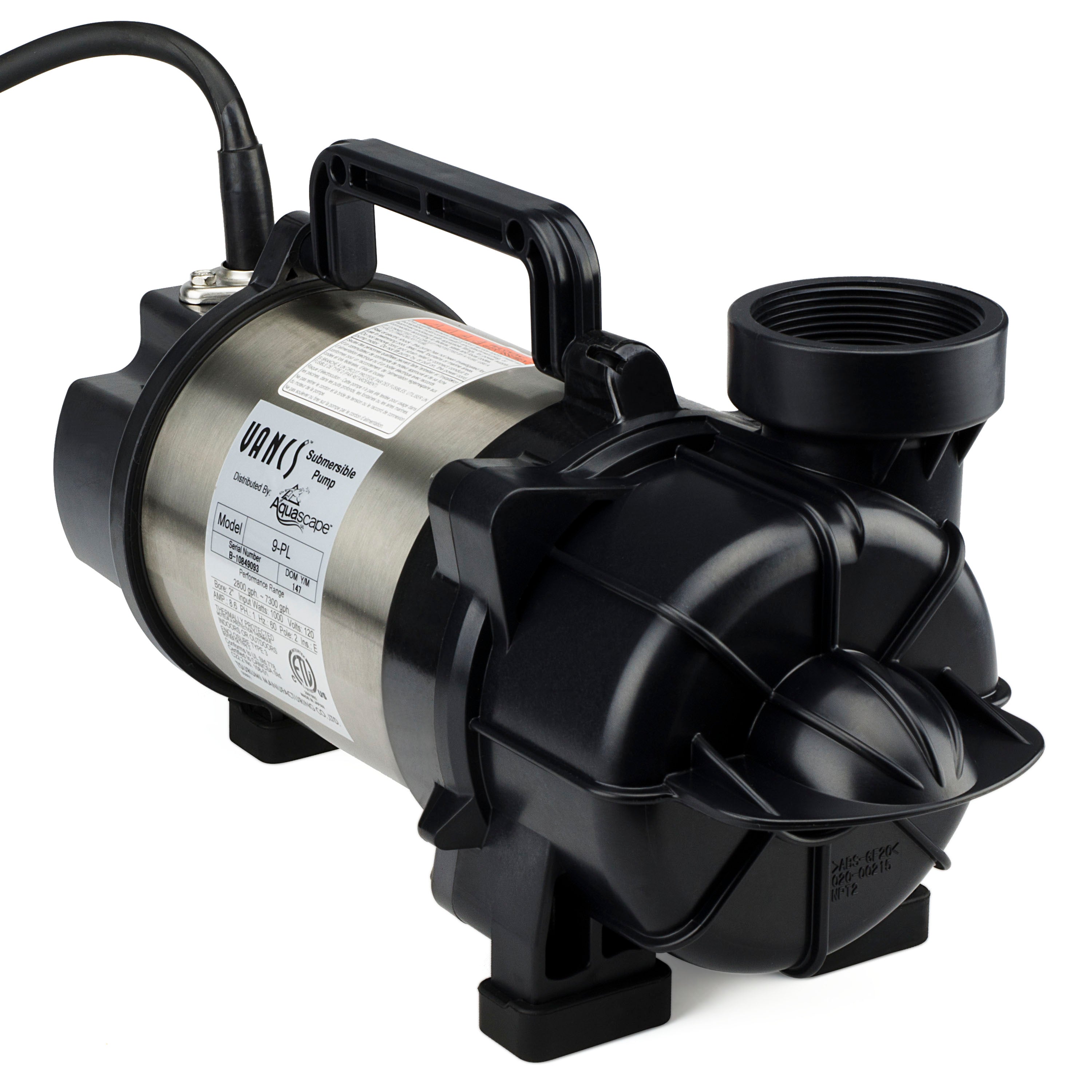 PL and PN Solids-Handling Pond Pumps