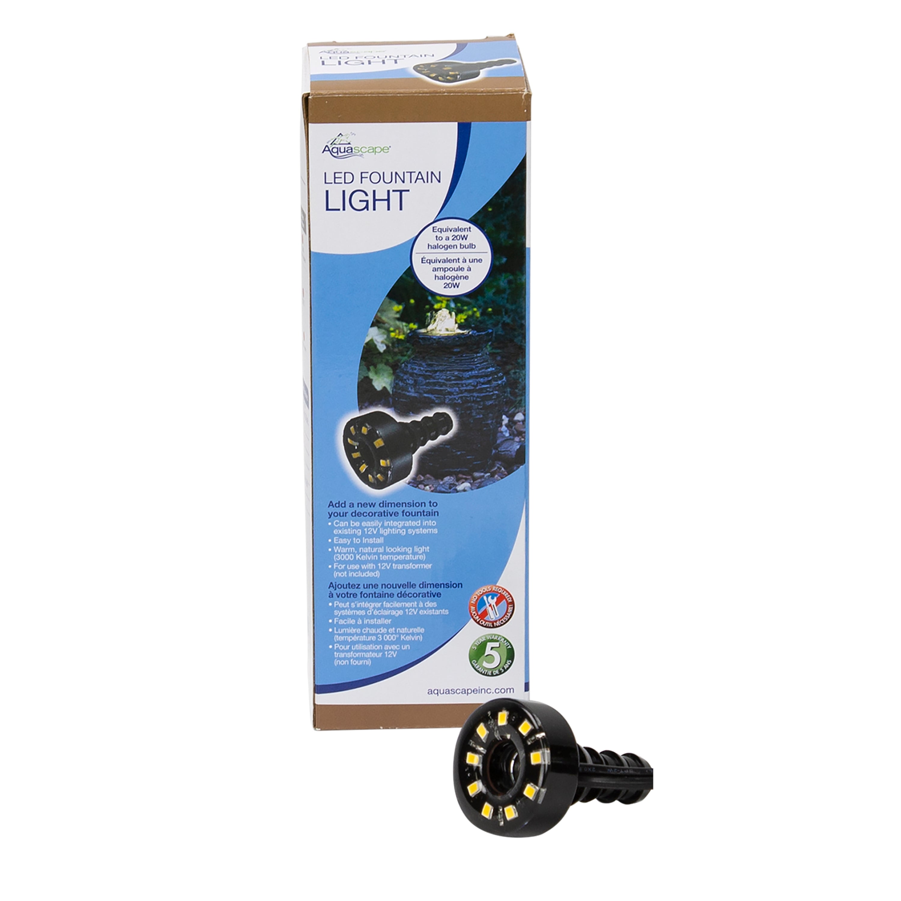 LED Color-Changing Fountain Lights
