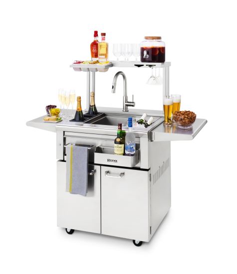 30" Freestanding Cocktail Station