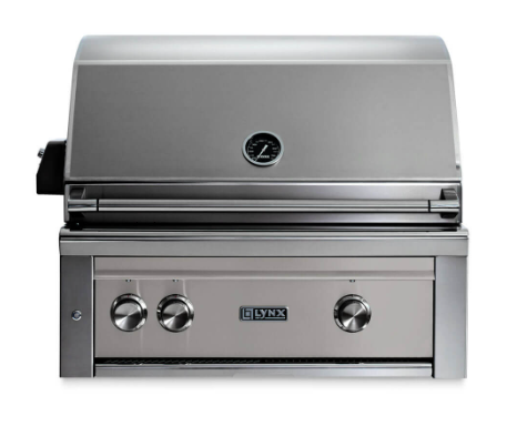 30" Built-in Grill- All Trident Burner w/ Rotisserie