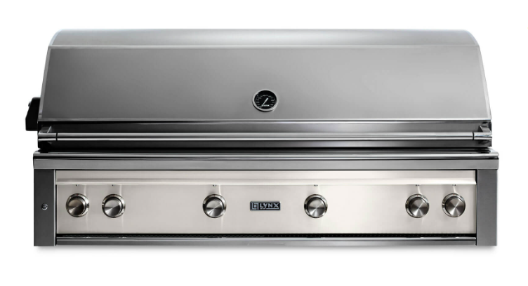 54" Built-In Grill- 1 Trident Burner w/ Rotisserie