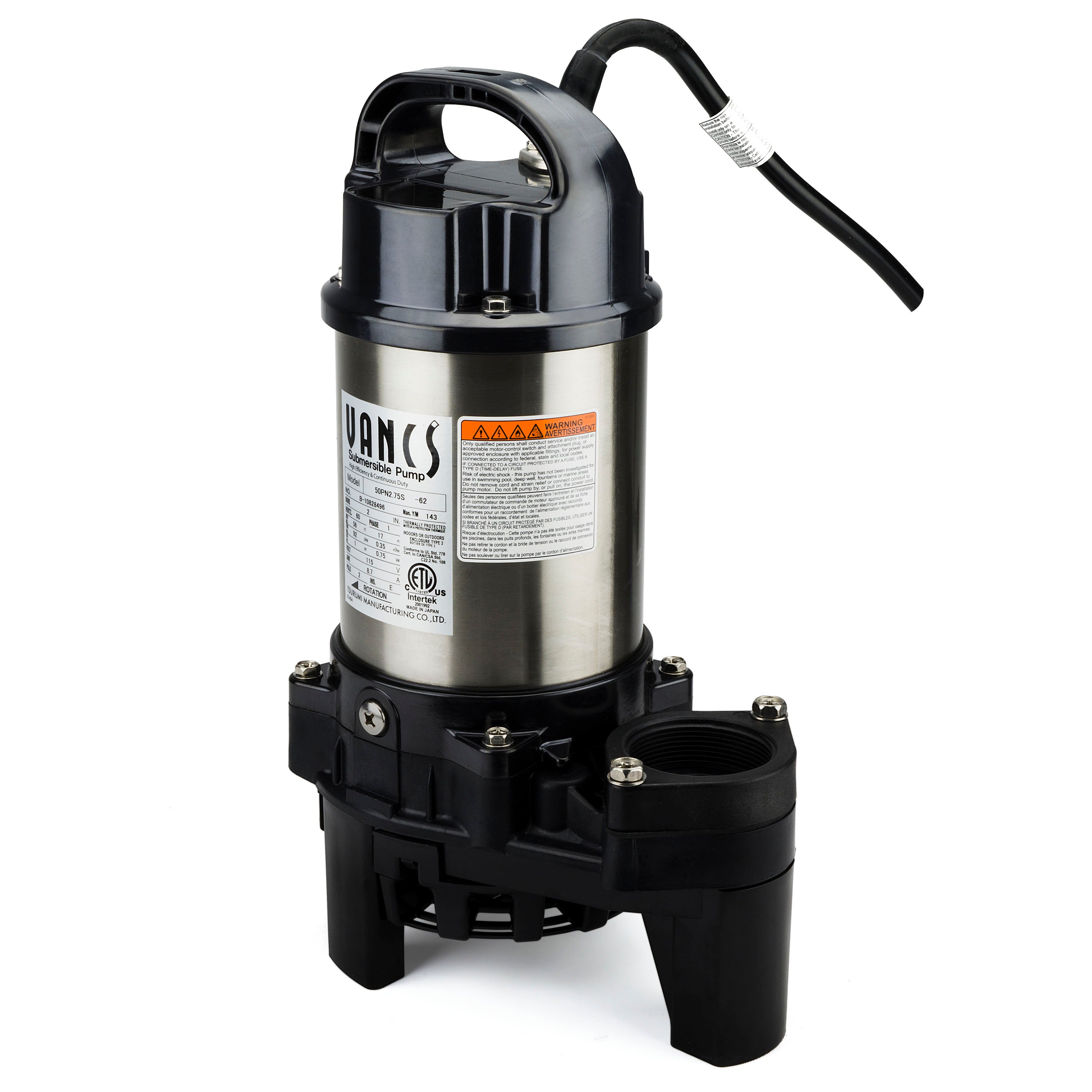 PL and PN Solids-Handling Pond Pumps