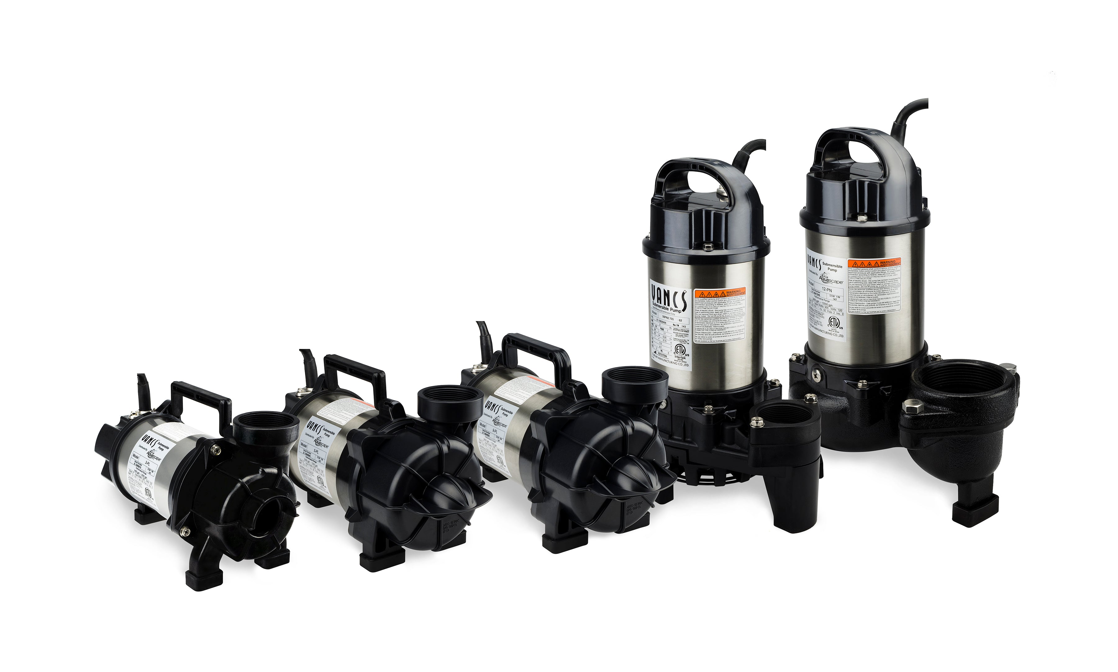 PL and PN Solids-Handling Pond Pumps