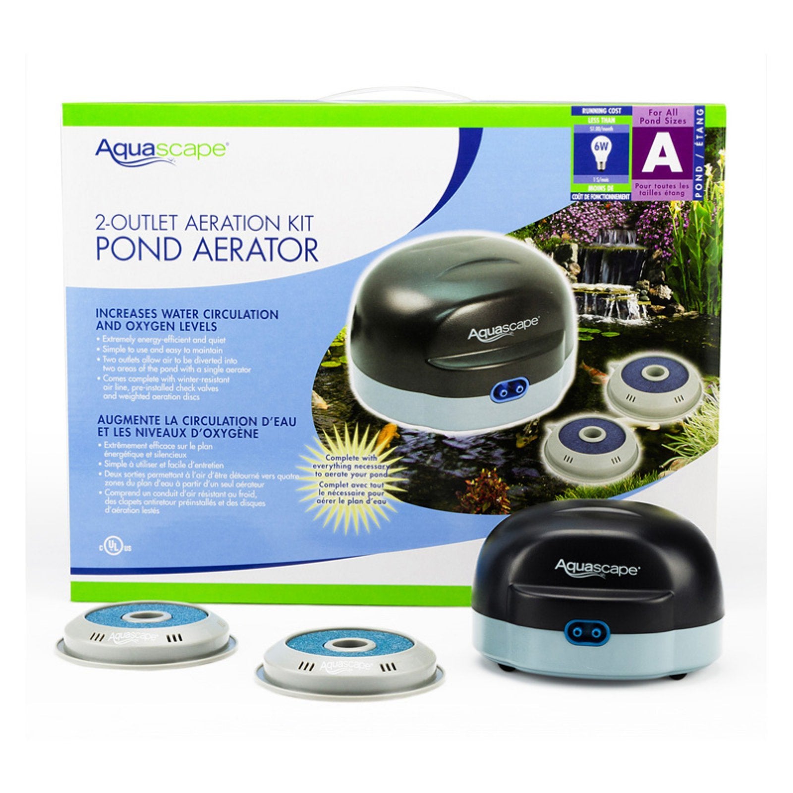 2- Outlet and 4- Outlet Pond Aeration Kits