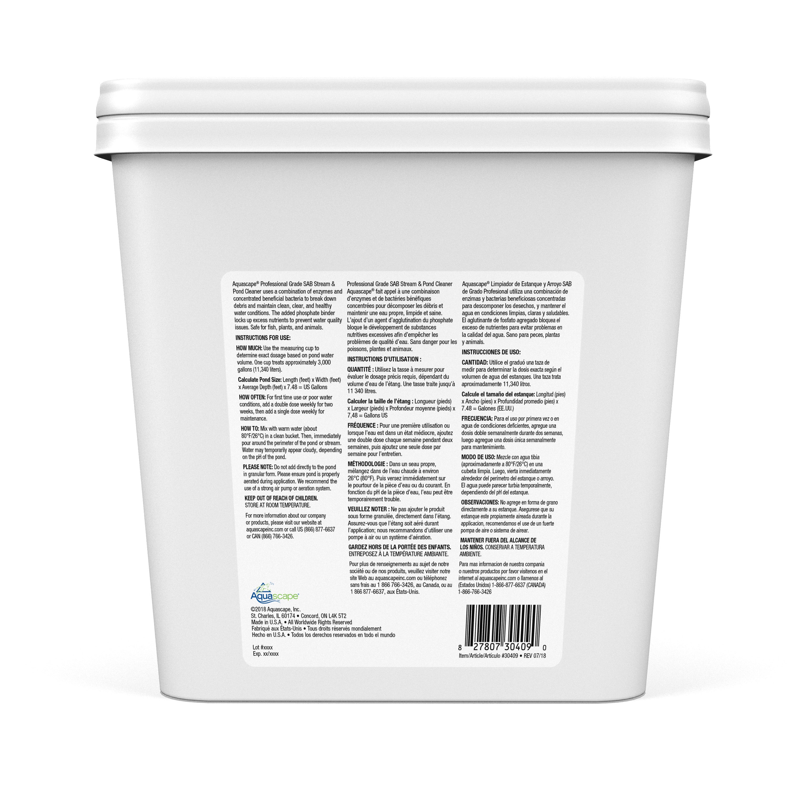 SAB Stream & Pond Cleaner Professional Grade