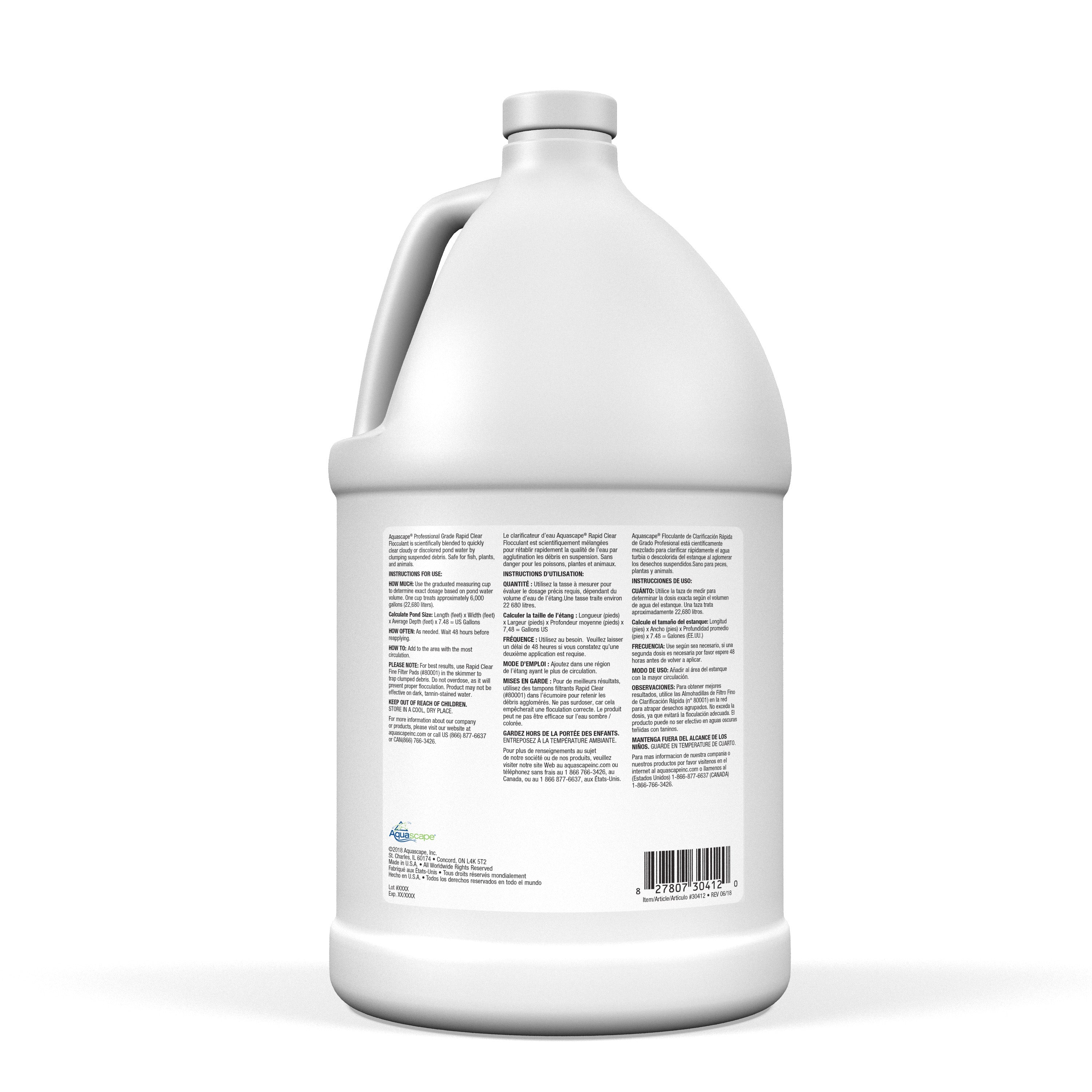 Rapid Clear Flocculant Professional Grade