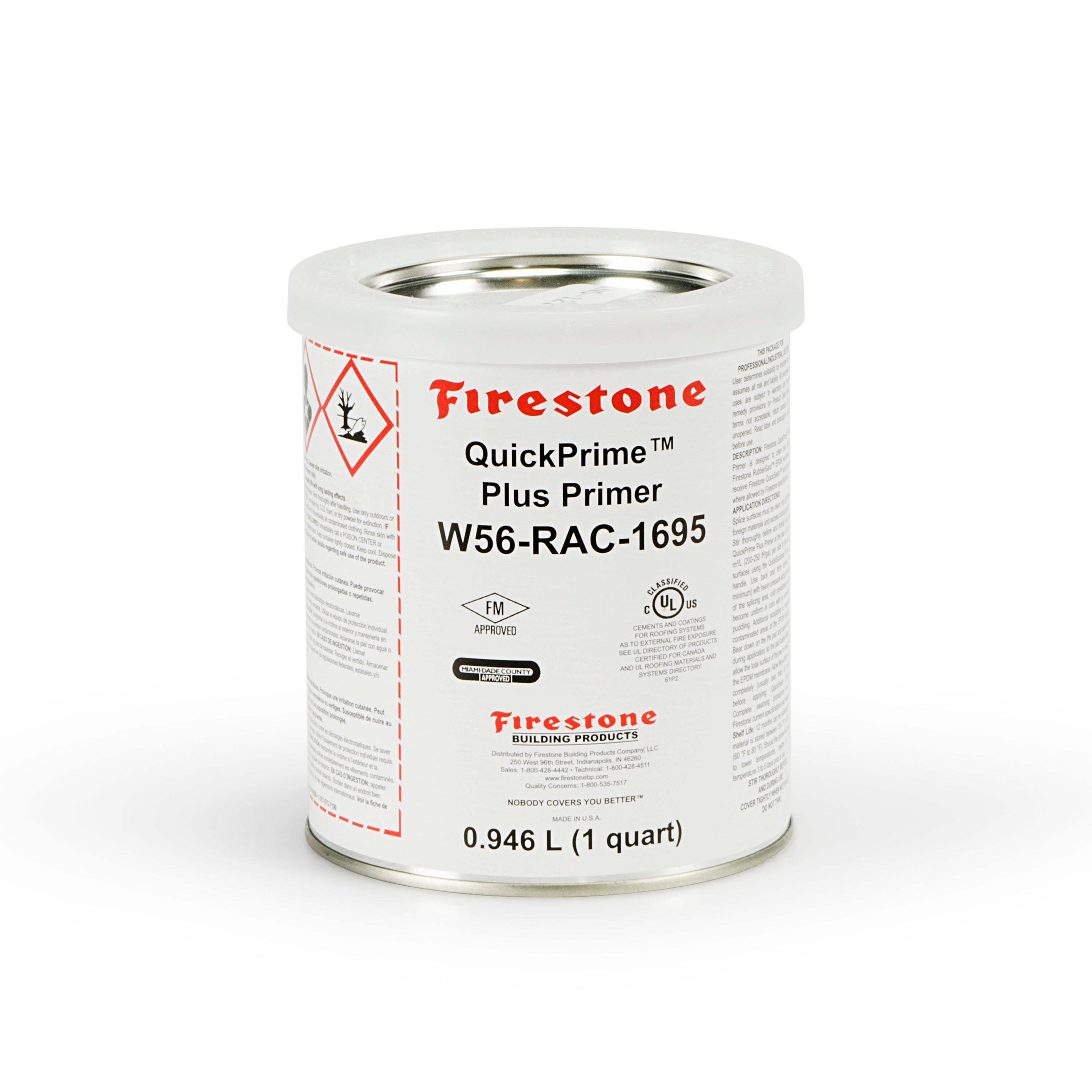 Firestone QuickPrime Plus- EPDM Liner Seaming Tape Primer