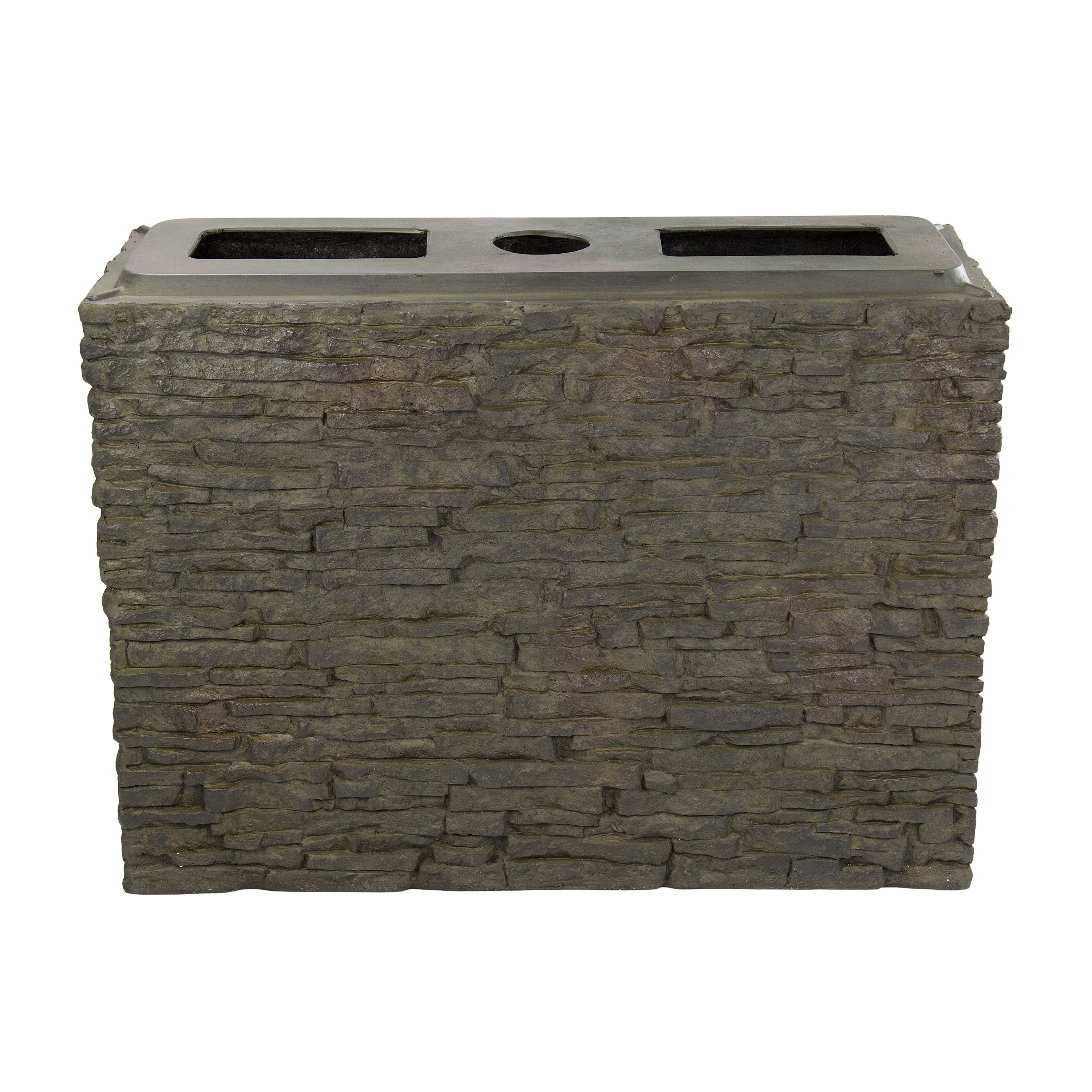 Stacked Slate Walls