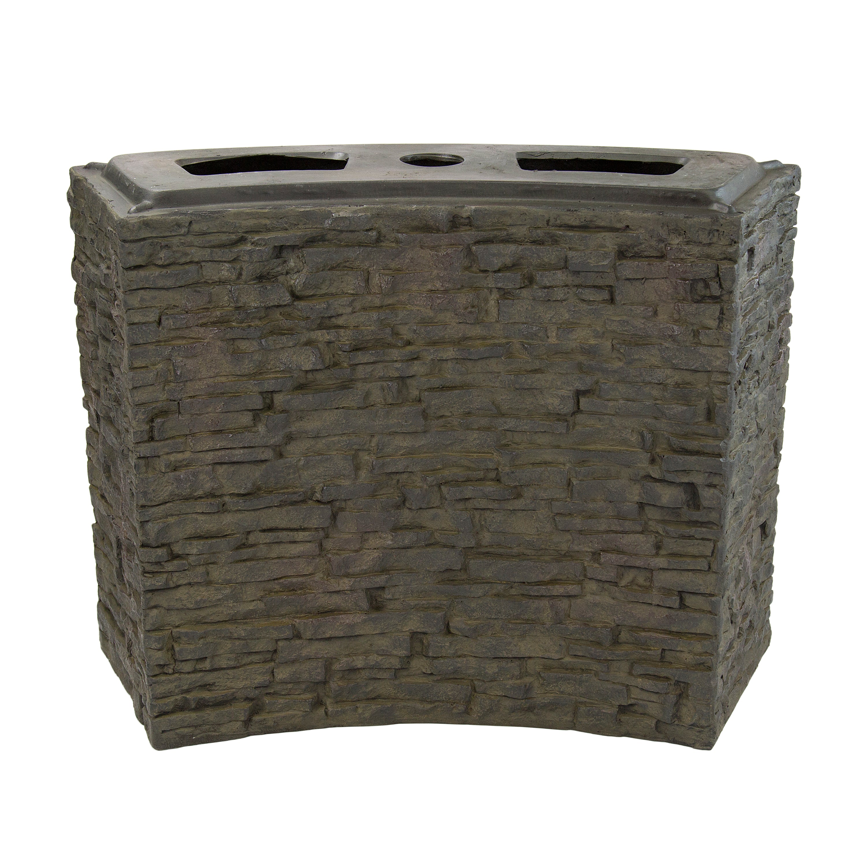 Stacked Slate Walls
