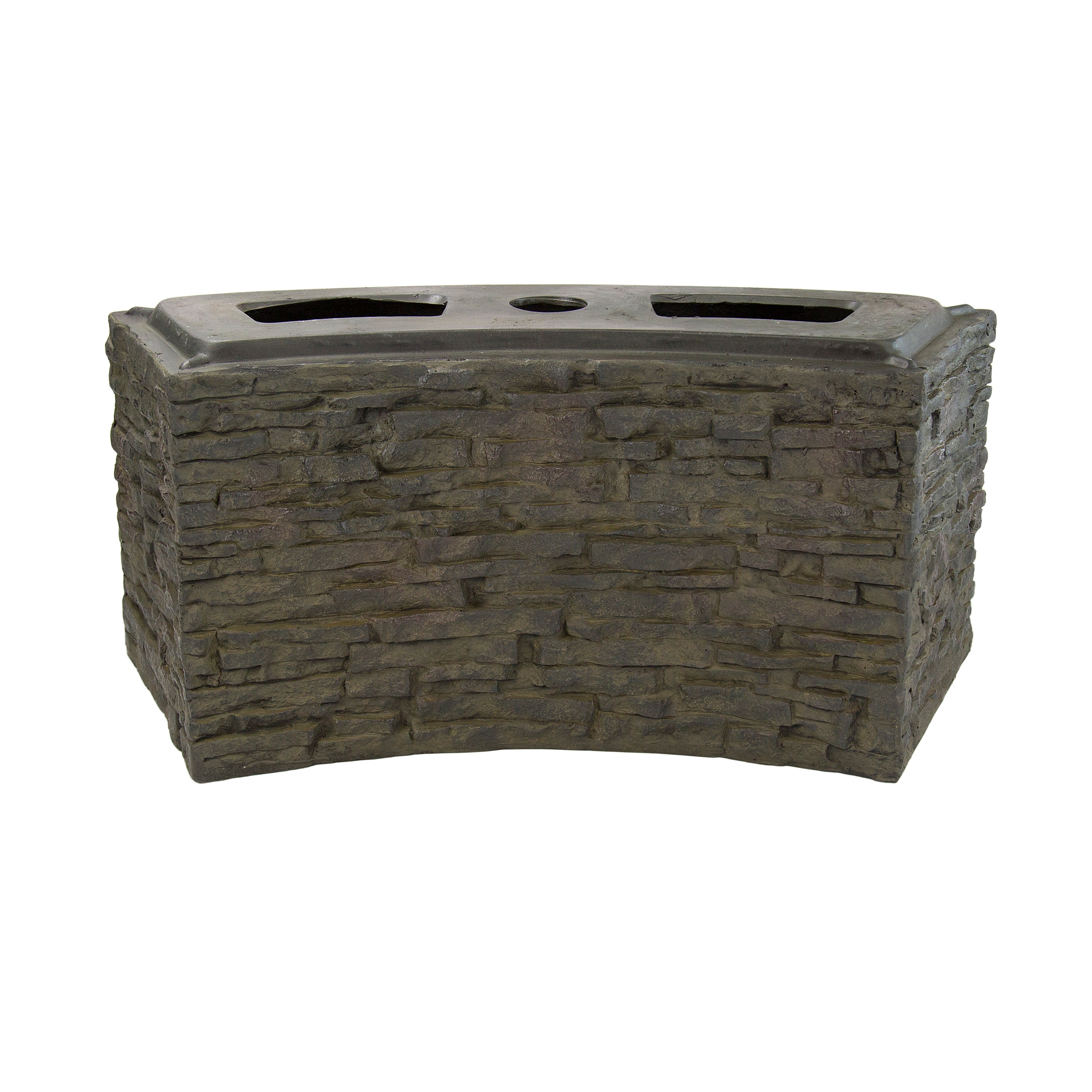 Stacked Slate Walls