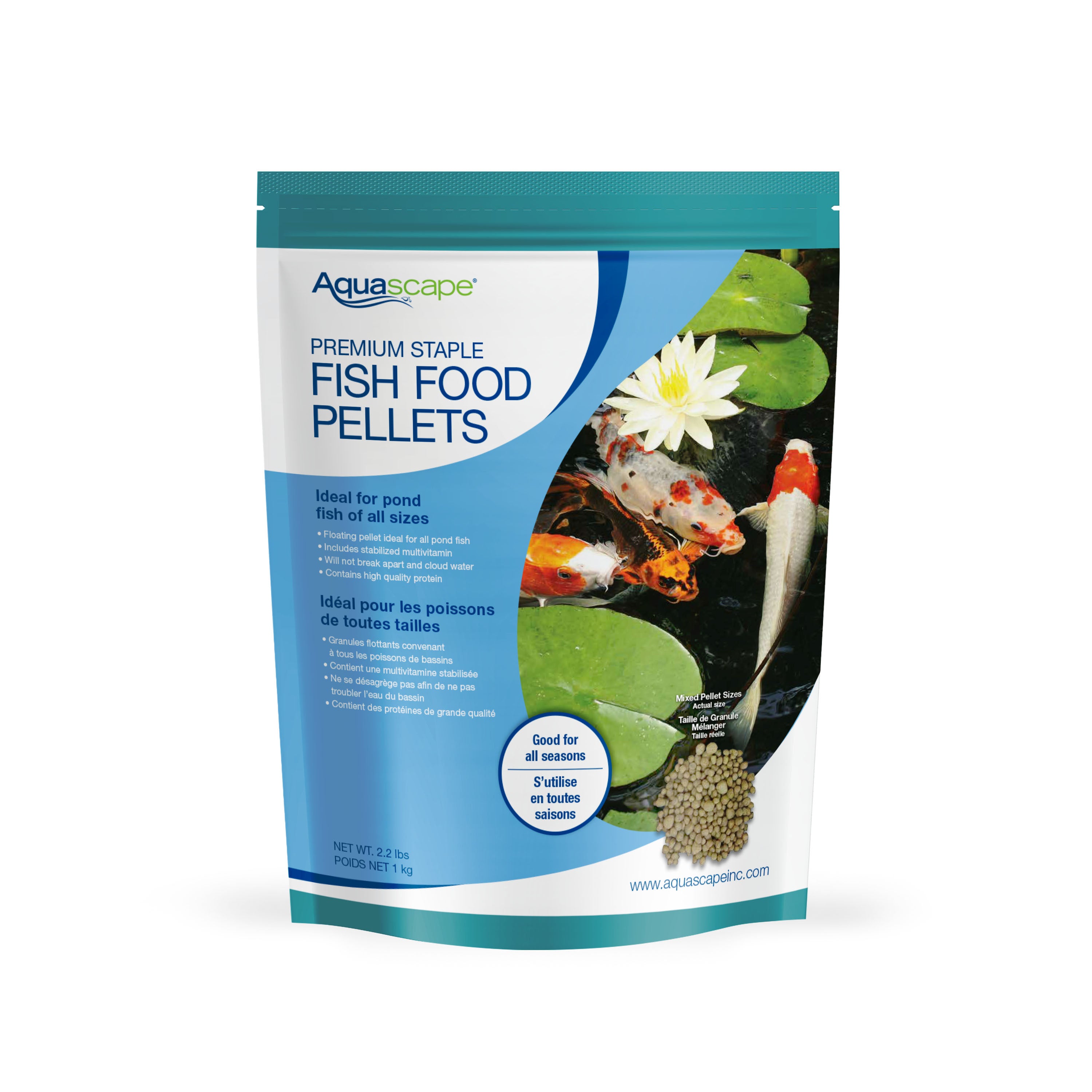 Premium Staple Fish Food Pellets
