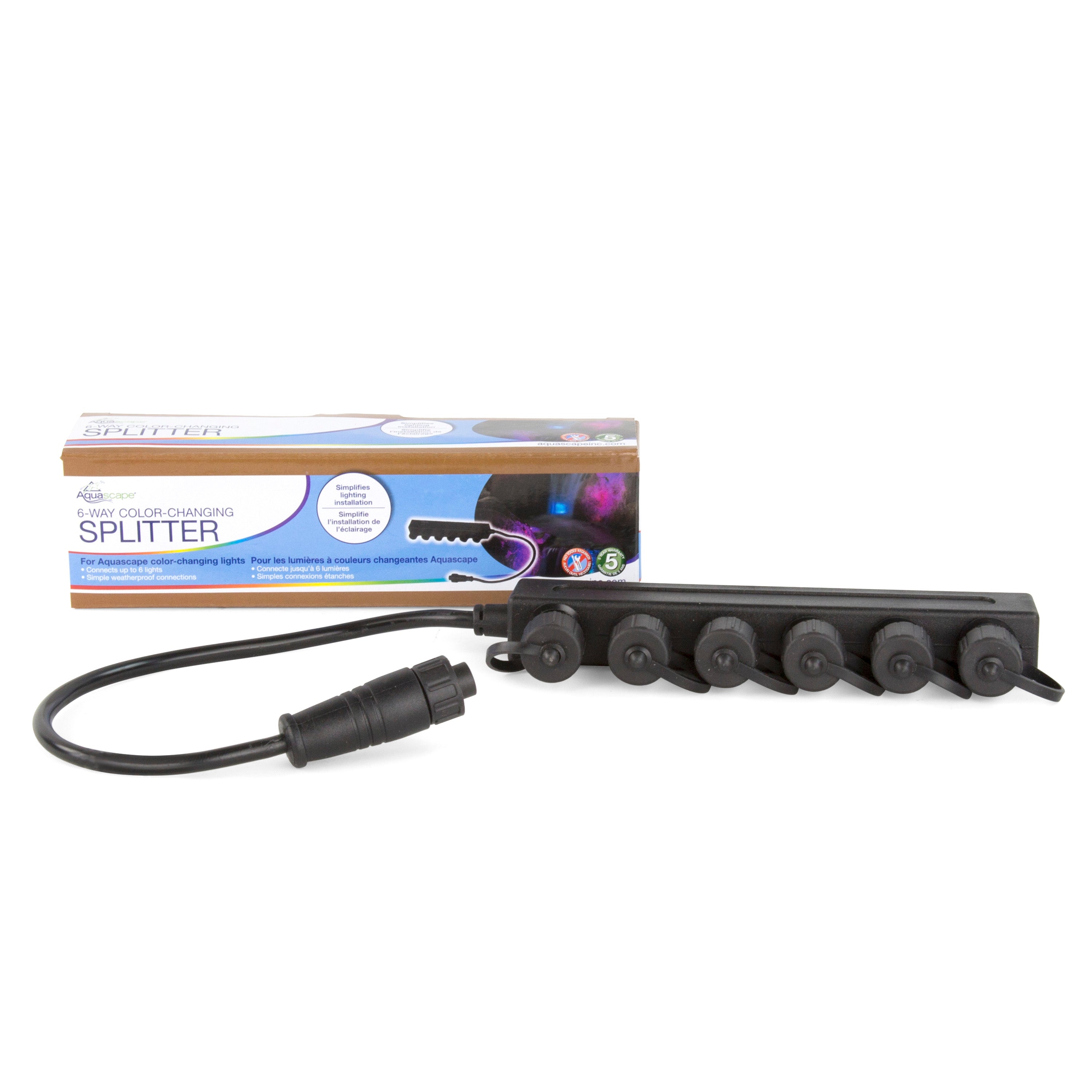 Color-Changing Light Splitters