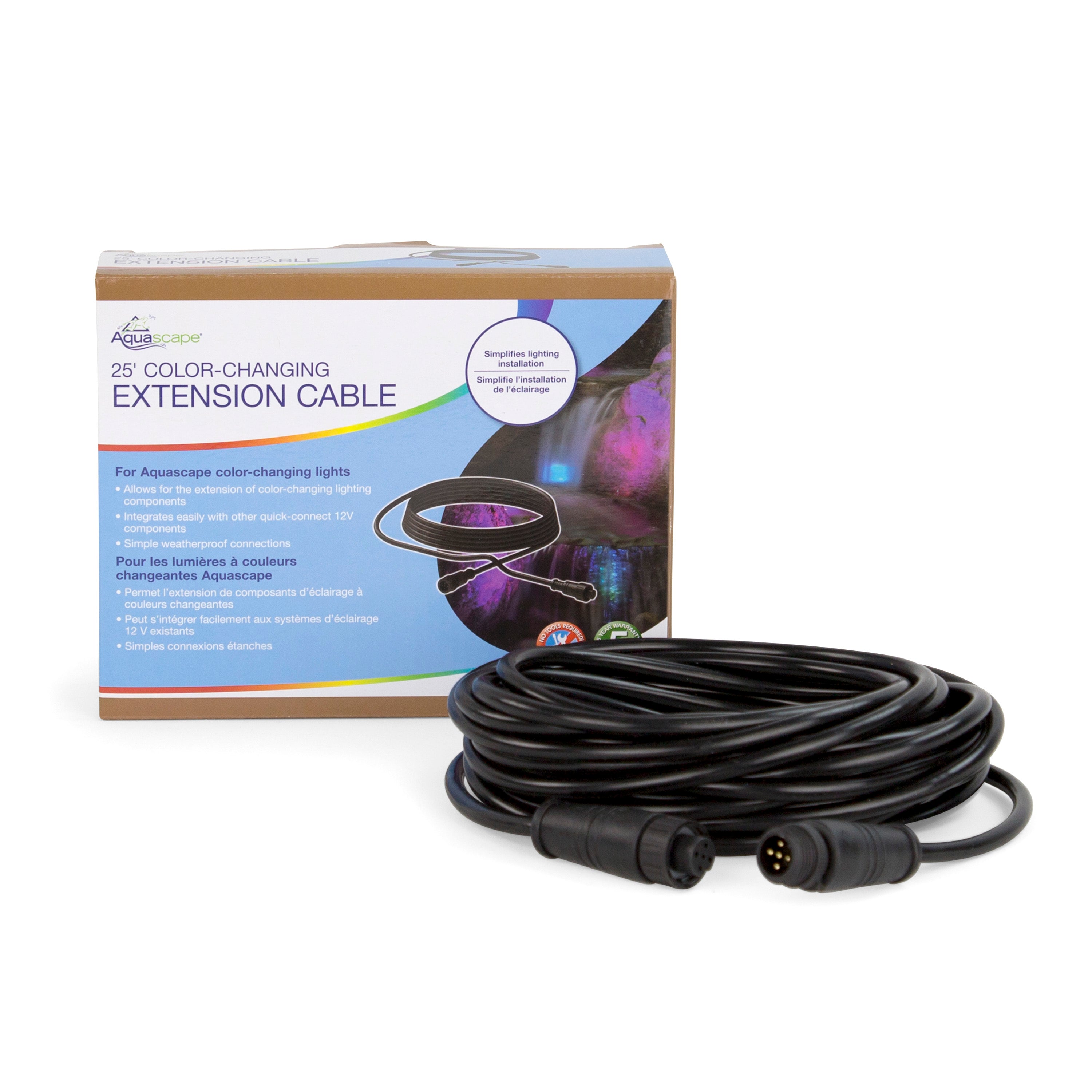 Color-Changing Light Extension Cables