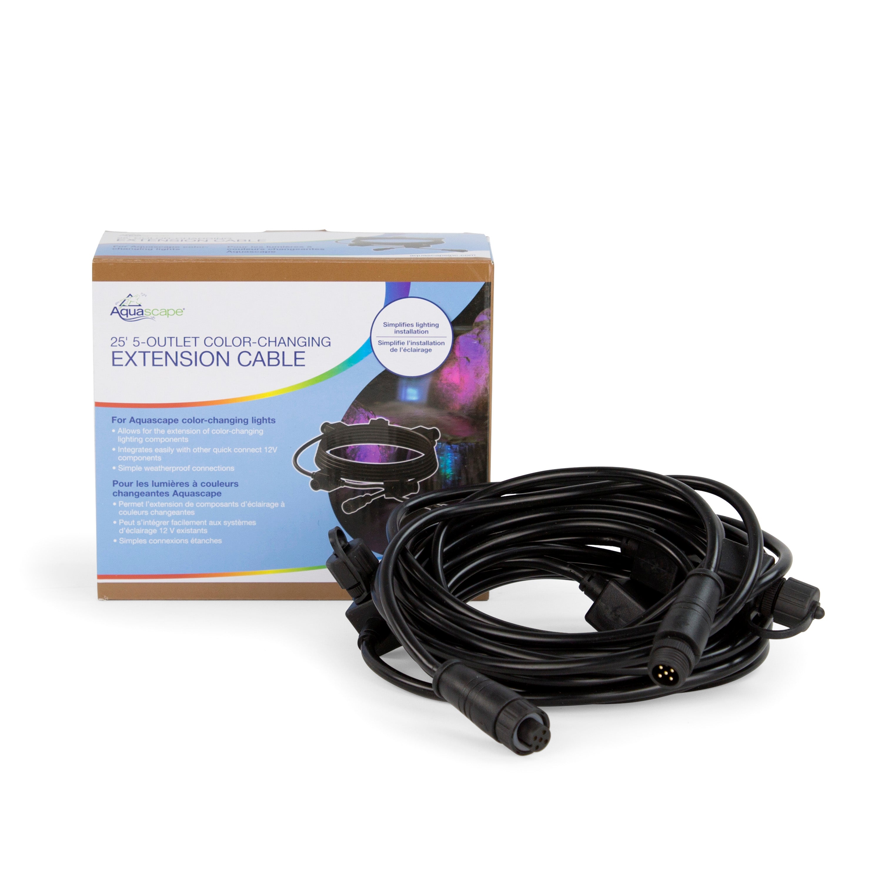 Color-Changing Light Extension Cables