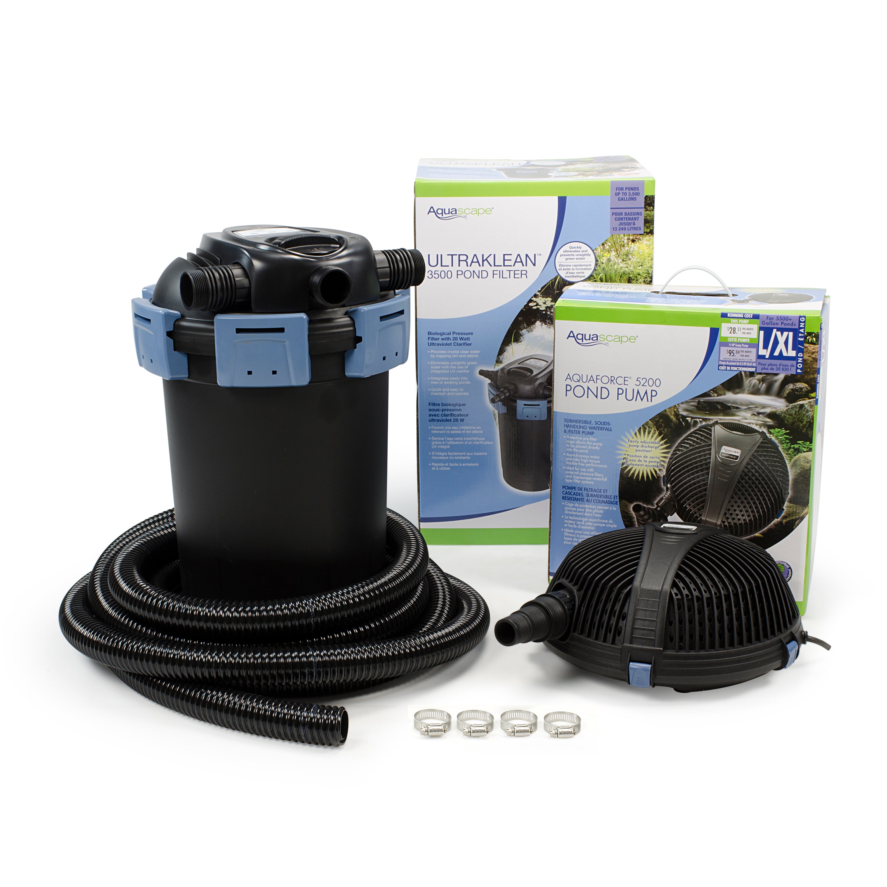 UltraKlean Pond Filtration Kits