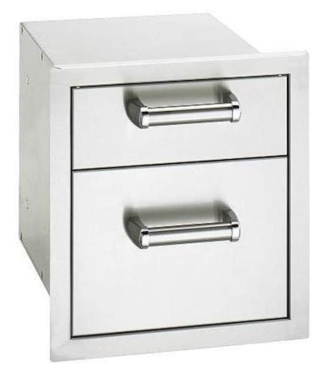 Flush 14-Inch Double Access Drawer with Soft Close