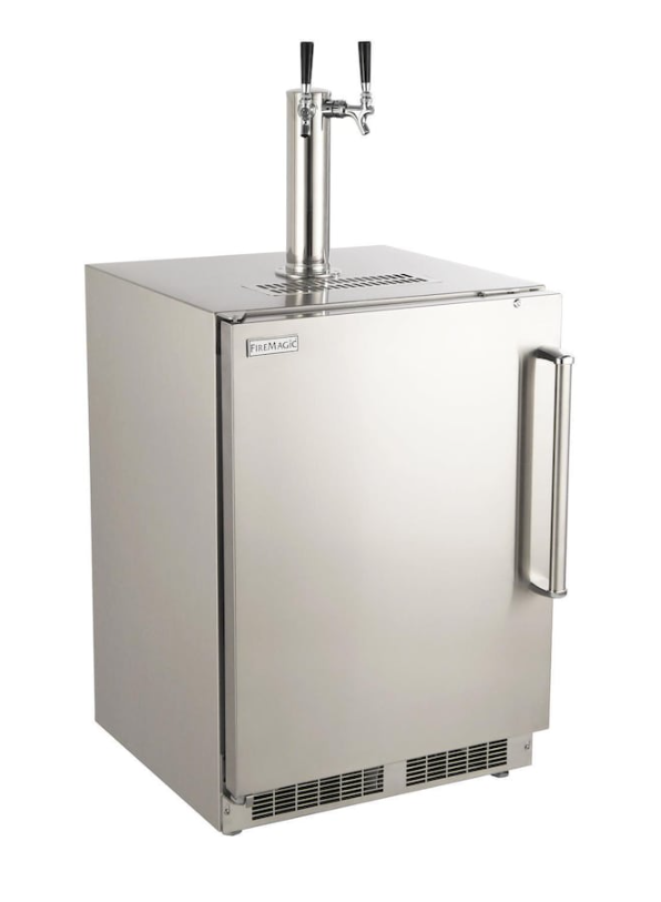 Outdoor Rated Compact Kegerator - 24-Inch 5.1 Cu. Ft.