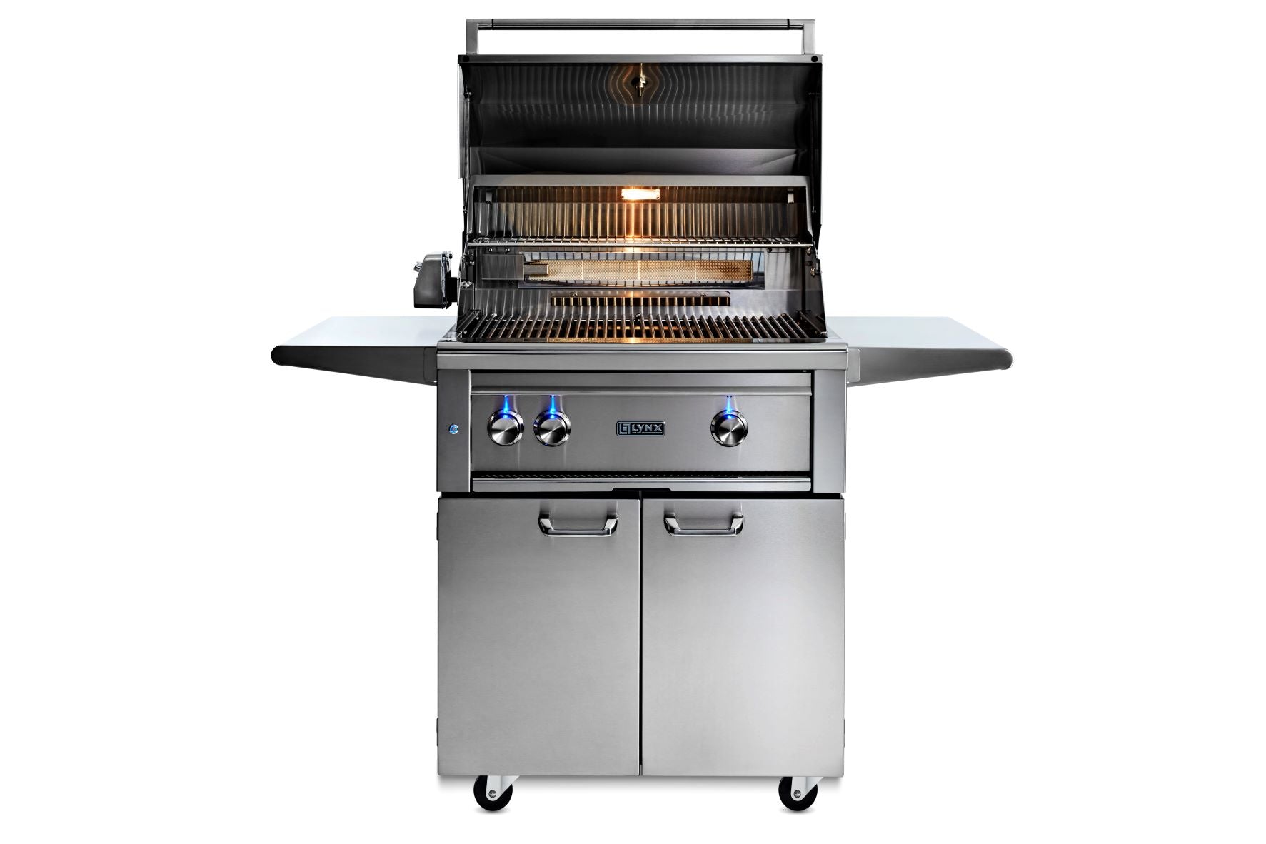 30" Professional Freestanding Grill- 1 Trident IR Burner with Rotisserie