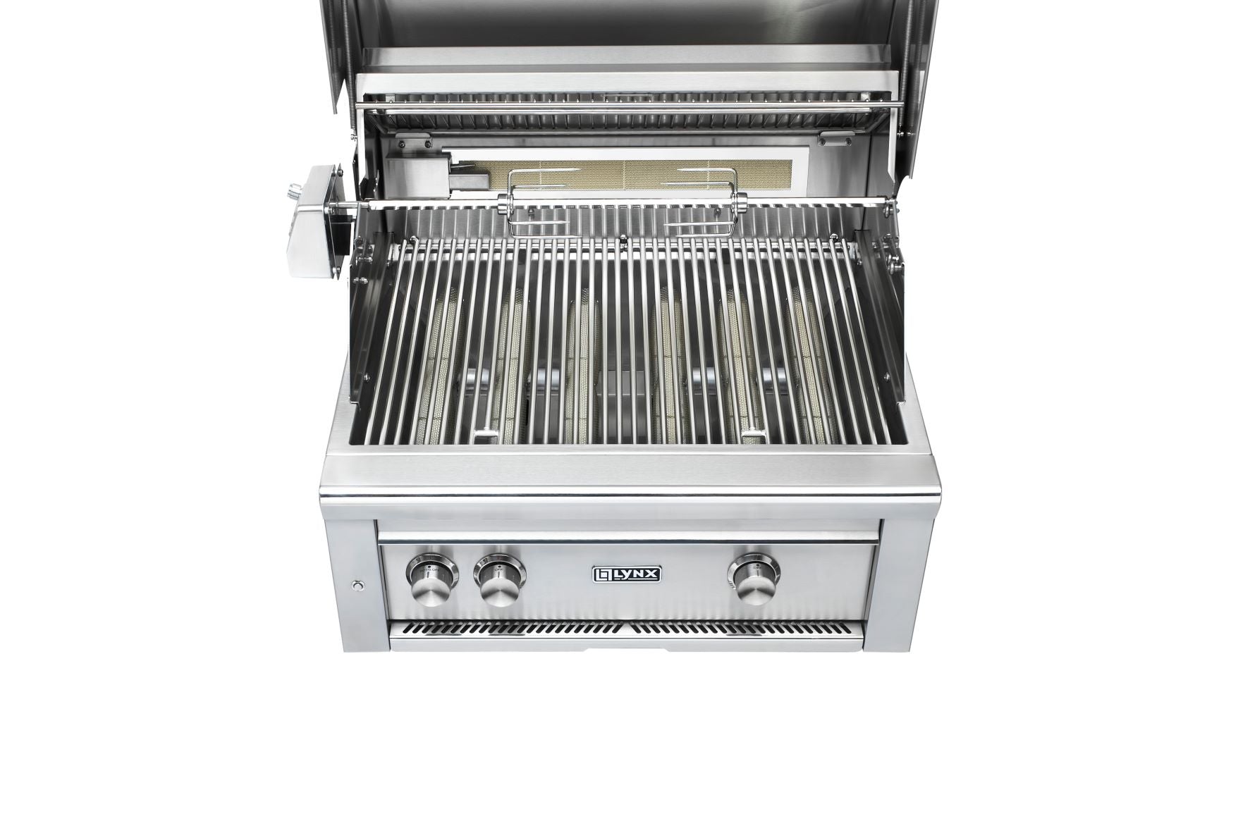 30" Built-in Grill- All Trident Burner w/ Rotisserie