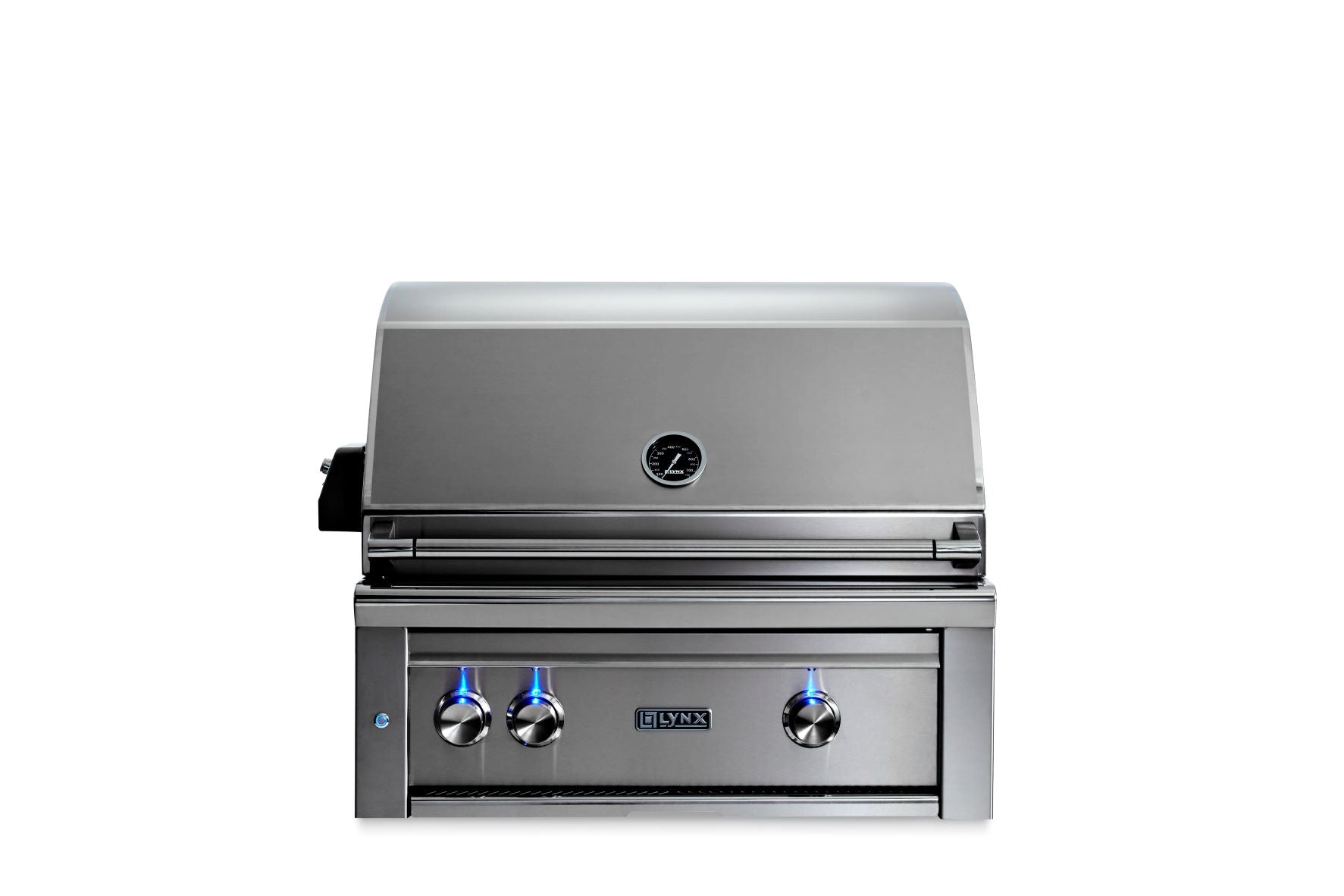 30" Professional Built-In Grill - 2 Ceramic Burners with Rotisserie