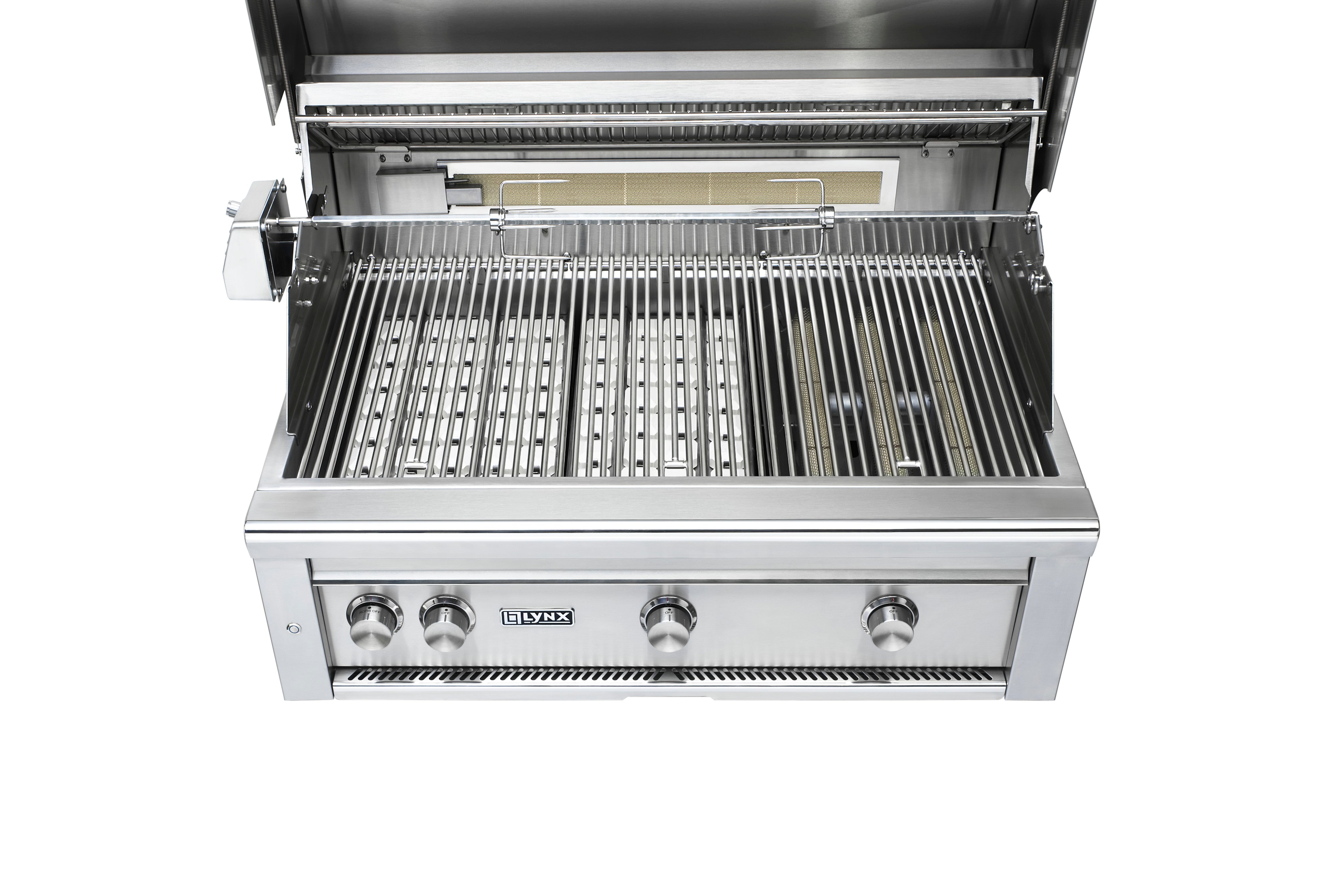 36" Professional Built-In Grill- 1 Trident IR w/ Rotisserie