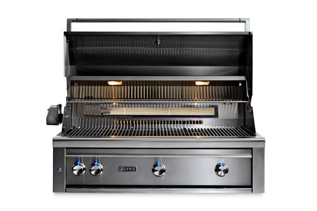 42" Professional Built-In Grill- All Trident IR Burner w/ Rotisserie