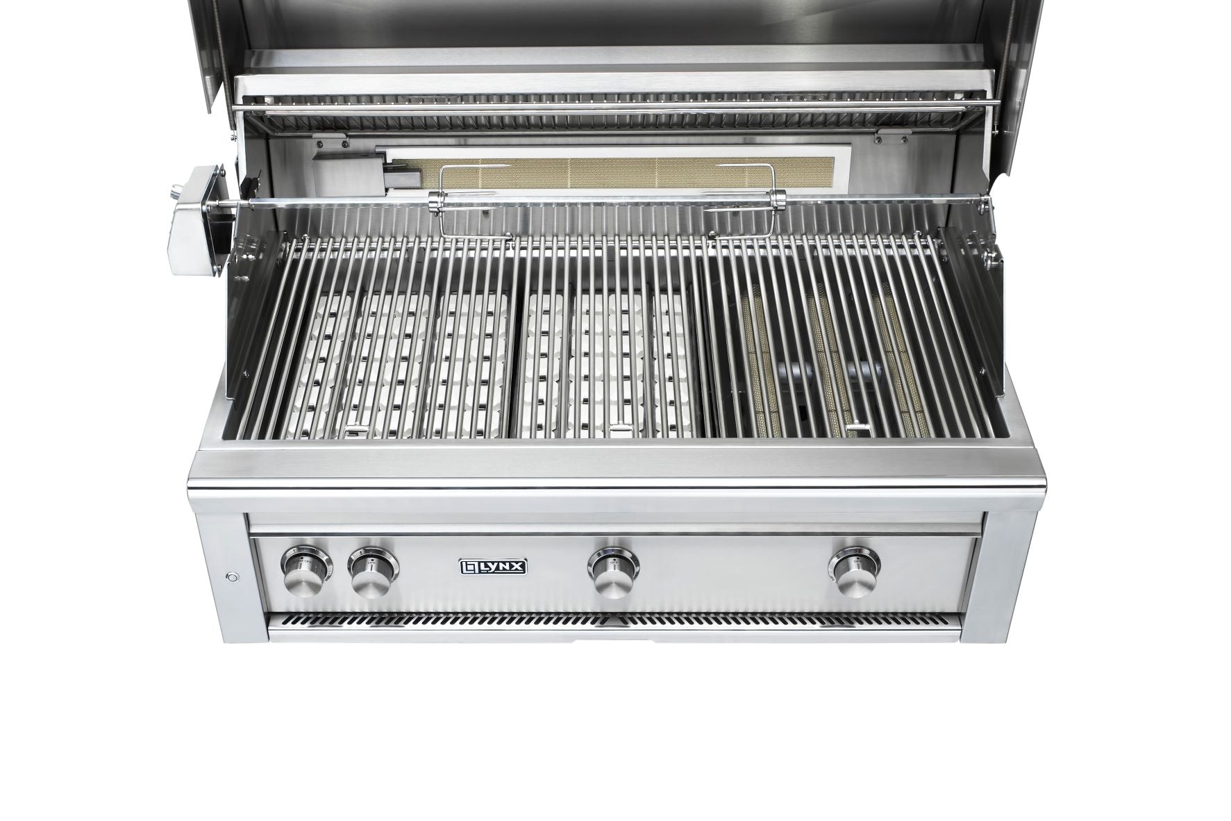 42" Professional Built-In Grill- 1 Trident IR Burner w/ Rotisserie