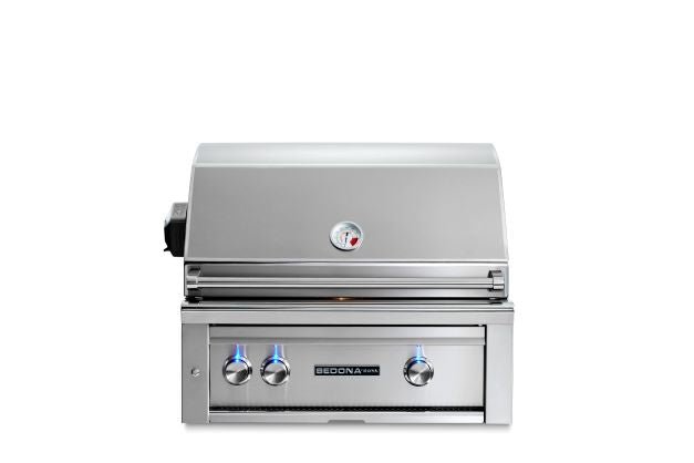 30" Built-In Grill- 1 ProSear Burner & 1 Stainless Steel Burner w/ Rotisserie