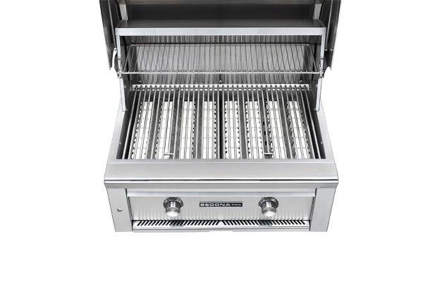 30" Built-In Grill- 2 Stainless Steel Burners