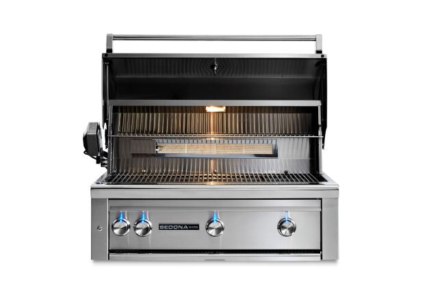 36" Built-In Grill- 1 ProSear Burner & 2 Stainless Steel Burners w/ Rotisserie