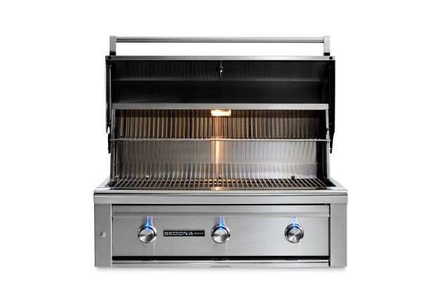 36" Built-In Grill- 3 Stainless Steel Burners