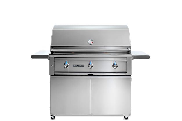 42" Freestanding Grill- 3 Stainless Steel Burners