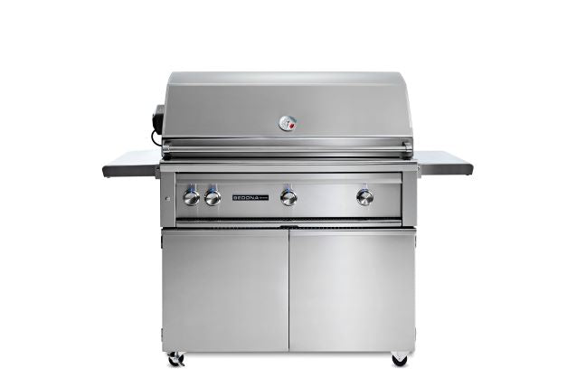 42" Freestanding Grill - 1 ProSear Burner 2 Stainless Steel Burner w/ Rotisserie