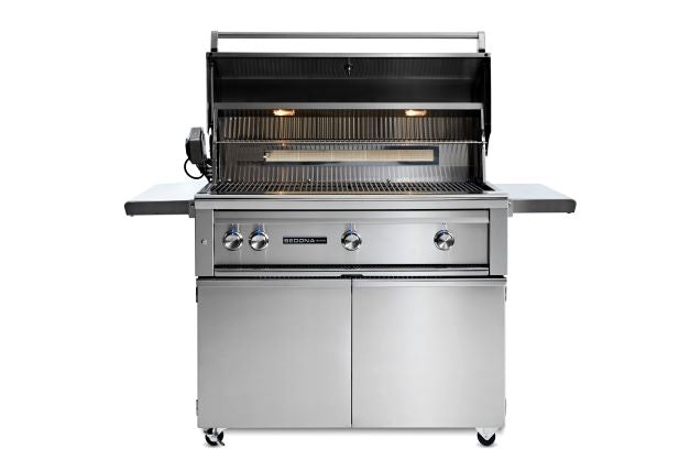 42" Freestanding Grill - 1 ProSear Burner 2 Stainless Steel Burner w/ Rotisserie
