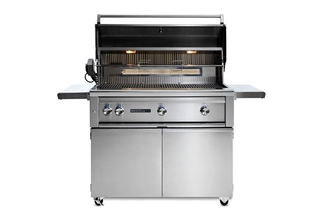 42" Freestanding Grill- 3 Stainless Steel Burners w/ Rotisserie
