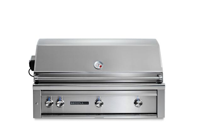 42" Built-In Grill- 3 Stainless Steel Burners w/ Rotisserie