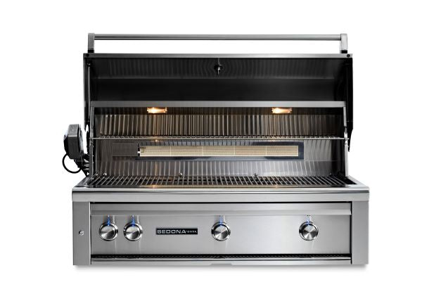 42" Built-In Grill- 3 Stainless Steel Burners w/ Rotisserie