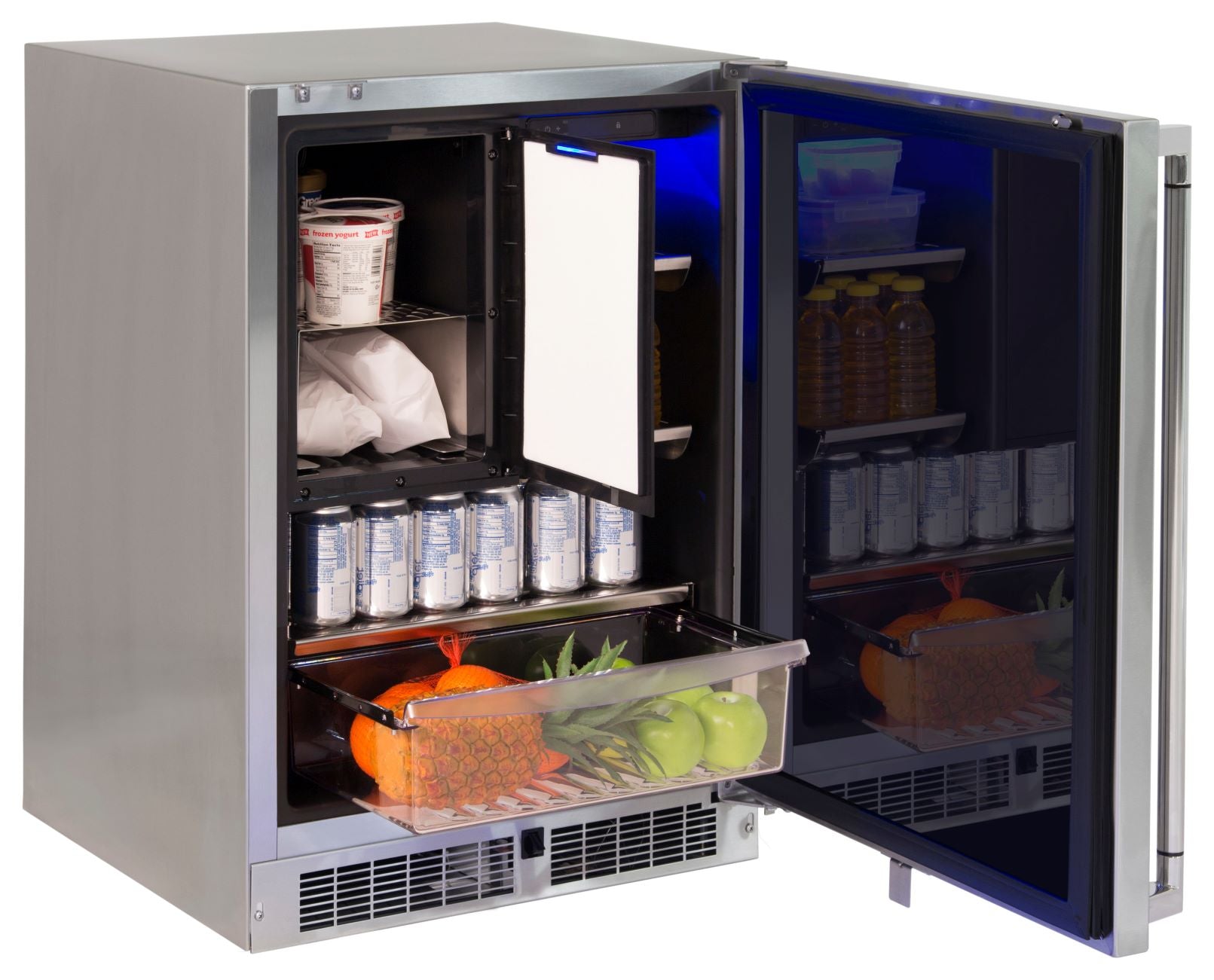 24" Refrigerator & Freezer Combo