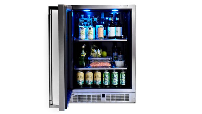 24" Outdoor Refrigerator with Glass Door