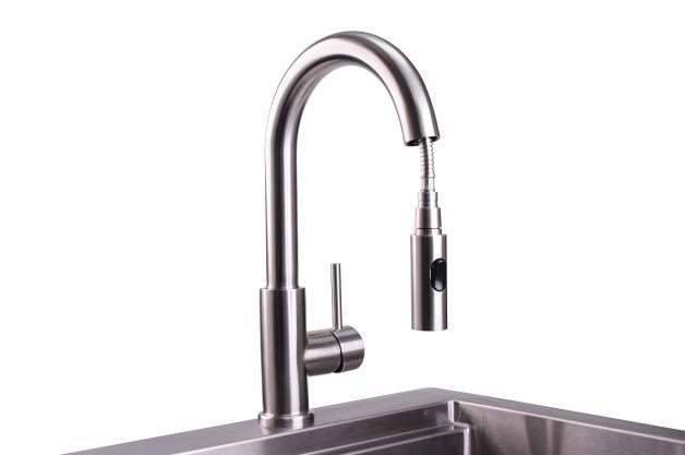 Gooseneck Pull-Down Faucet