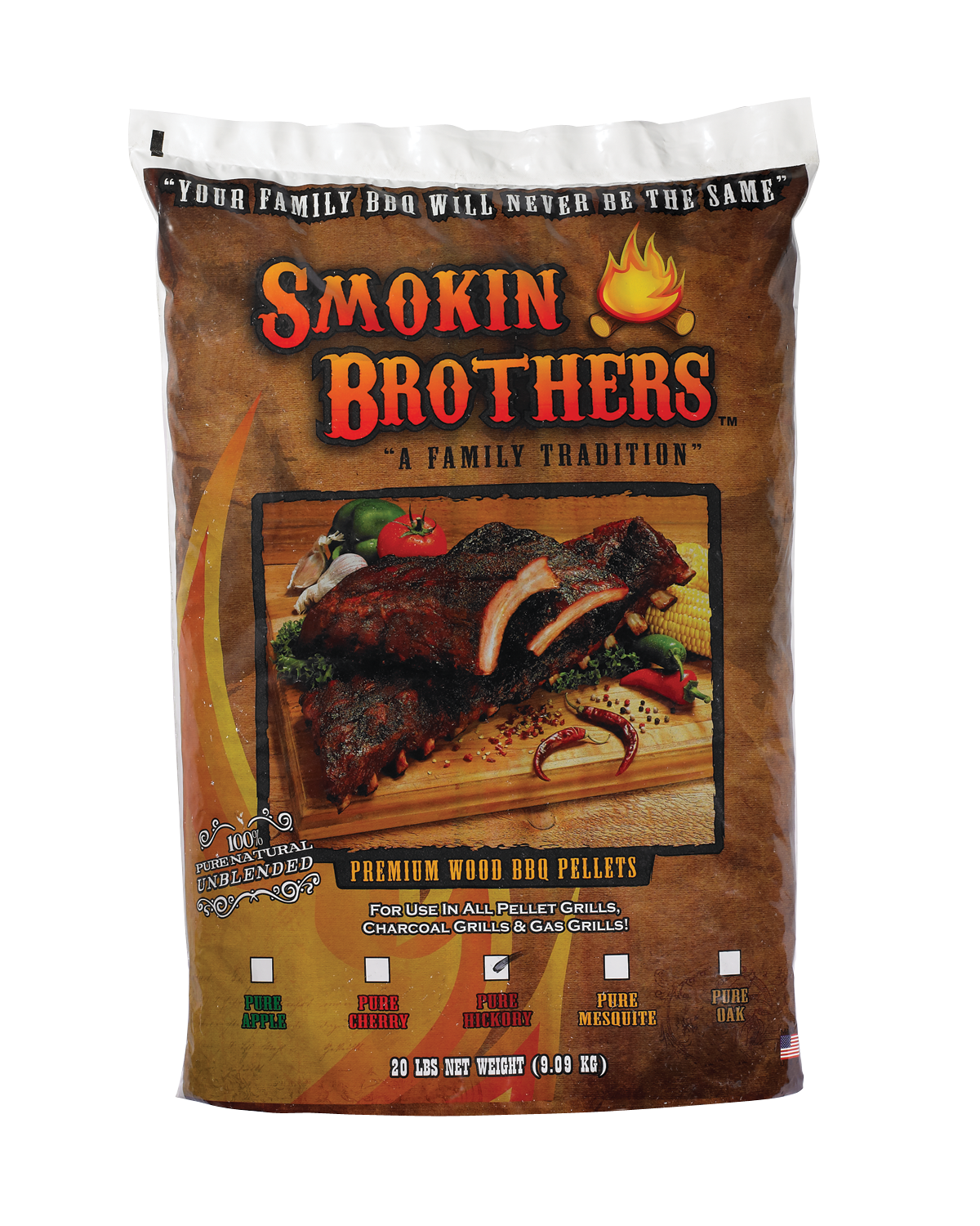 Smokin Brothers- Premium Wood BBQ Pellets